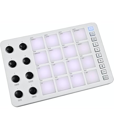Worlde Orca-Pad48 Midi Controller Pad with Triggers and Faders